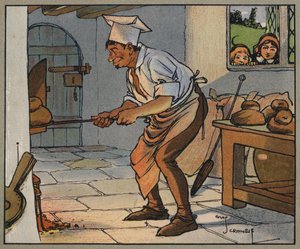 Pat A Cake (väri litho) tekijältä Charles Crombie