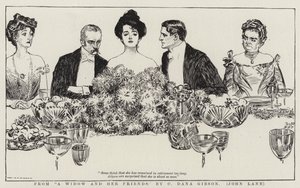 Leskeltä ja hänen ystäviltään tekijältä Charles Dana Gibson