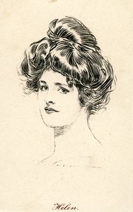 Helen, Gibson-tyttö, n. 1900