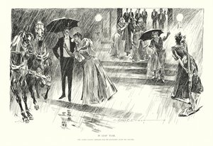 Karkausvuonna (litografia) tekijältä Charles Dana Gibson