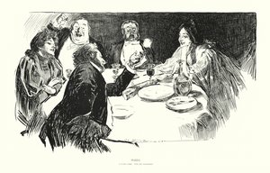 Puzzle (litografia) tekijältä Charles Dana Gibson