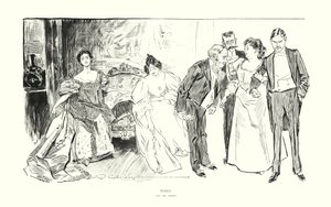 Puzzle (litografia) tekijältä Charles Dana Gibson