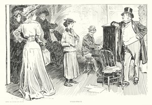 Stage-Struck (litografia) tekijältä Charles Dana Gibson