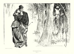 The Highwayman (litografia) tekijältä Charles Dana Gibson