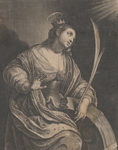 Pyhä Katariina Aleksandrialainen, n. 1630.