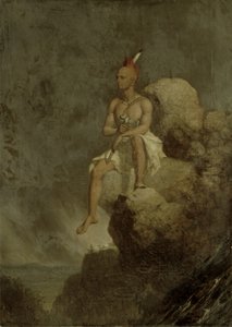 Indian Warrior on the Edge of a Precipice, 1847