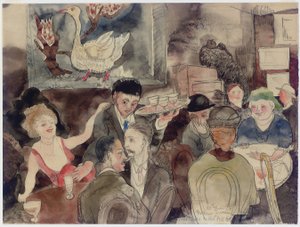 Kultaisessa joutsenessa, jota joskus kutsutaan "helvetin aukoksi" tekijältä Charles Demuth