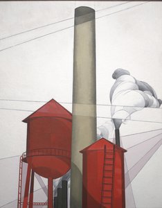 Rakennukset tekijältä Charles Demuth