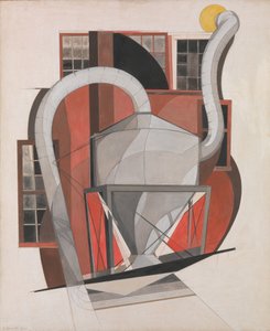 Koneet, 1920 (guassi ja grafiitti kartongille).