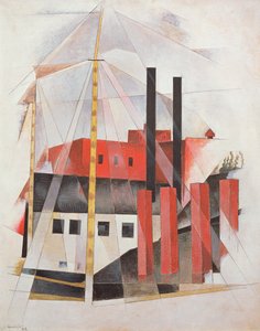 Piano Movers Holiday, 1919 tekijältä Charles Demuth