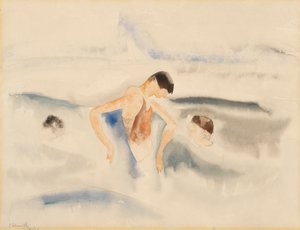 Kolme hahmoa vedessä tekijältä Charles Demuth