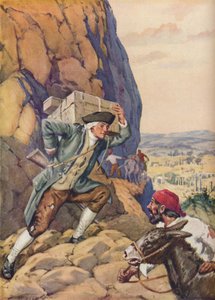 James Bruce auttaa seuraajaansa, vuodelta 1925 tekijältä Charles Dudley Tennant