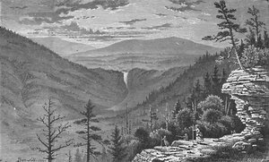 Sunset Rock, Catskill Mountains, 1883 tekijältä Charles E. H. Bonwill