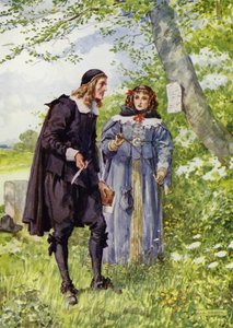 George Herbert, Tiellä Bemertoniin (värilitho) tekijältä Charles Edmund Brock