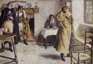 Kuvitus elokuvasta The Broad Highway a Romance of Kent tekijältä Charles Edmund Brock