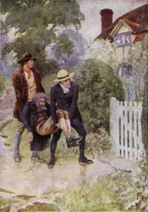 Kuvitus elokuvasta The Broad Highway a Romance of Kent tekijältä Charles Edmund Brock