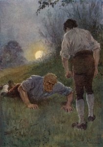 Kuvitus elokuvasta The Broad Highway a Romance of Kent tekijältä Charles Edmund Brock