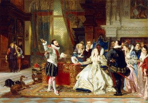 Sir Walter Raleigh ja kuningatar Elizabeth, 1875