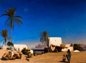 Algerian maisema tekijältä Charles Edouard Frere