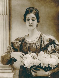 Pionit (syväpaino) tekijältä Charles Edward (after) Perugini