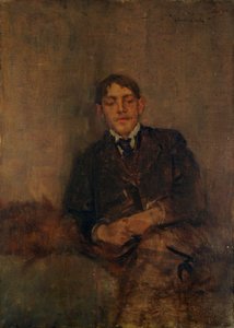 Omakuva, n. 1895 tekijältä Charles Edward Conder