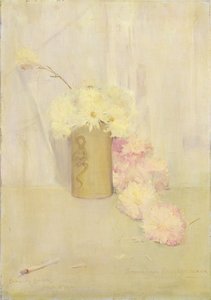 Savun ja krysanteemin kukkia tekijältä Charles Edward Conder
