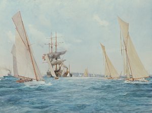 Huonekalut ja erilaiset esineet 1100- ja 1300-luvuilta tekijältä Charles Edward Dixon