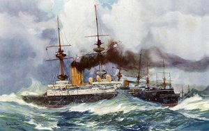 Kanaalin laivueen Mars, 1901
