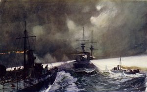 Torpedoveneet toiminnassa laivaston manööverissä