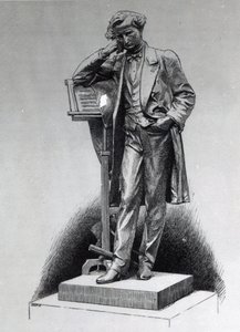 Hector Berlioz, Alfred Lenoirin patsaan mukaan Square Vintimille -aukiolla, Pariisi, 1886.