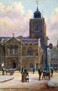 All-Hallows-by-the-Tower, Lontoo tekijältä Charles Edwin Flower