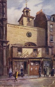 St Ethelburgan kirkko, Bishopsgate Street, Lontoo tekijältä Charles Edwin Flower