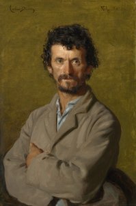Taiteilijan puutarhuri, 1893 tekijältä Charles Emile Auguste Carolus Duran