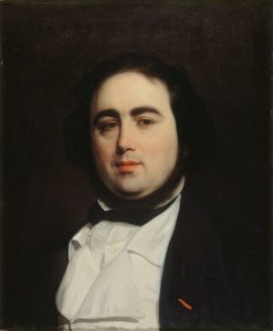 Muotokuva kirjailija Jules Janinista 1804-1874, noin 1839.