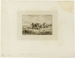 Sillan ylittäminen tekijältä Charles Emile Jacque
