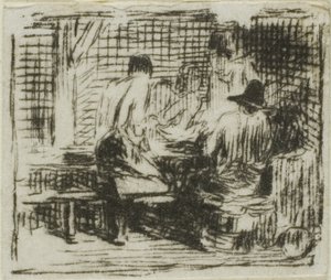 Juomarit tekijältä Charles Emile Jacque