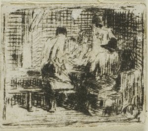 Juomarit tekijältä Charles Emile Jacque