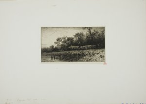 Iltamaisema tekijältä Charles Emile Jacque