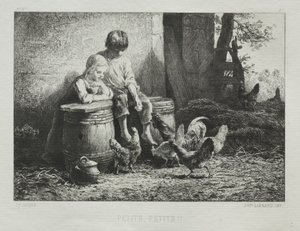 Pikku, Pikku. tekijältä Charles Emile Jacque