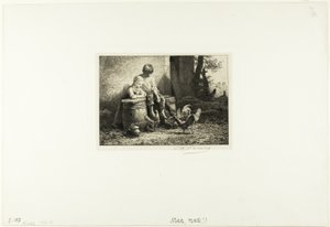 Pikkuiset! Pikkuiset! tekijältä Charles Emile Jacque