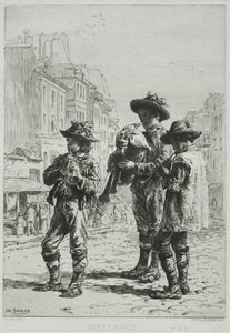 Pifferaris tekijältä Charles Emile Jacque
