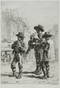 Pifferaris. tekijältä Charles Emile Jacque