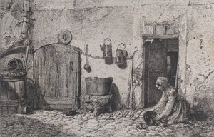 Hankaava nainen, 1844.