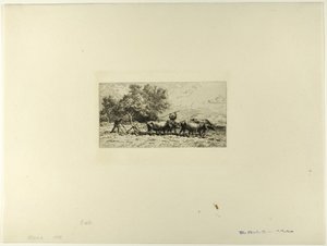 Oxenin joukkue tekijältä Charles Emile Jacque