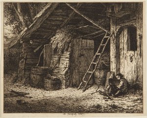 Kanala - 1849 tekijältä Charles Emile Jacque
