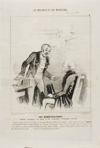 Homeopaatit: Ensimmäinen hoito (levy 4) tekijältä Charles Emile Jacque