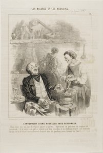 Uuden rintaeliksiirin keksintö (levy 14) tekijältä Charles Emile Jacque