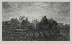 Aamu. tekijältä Charles Emile Jacque