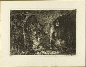Kaivo tekijältä Charles Emile Jacque