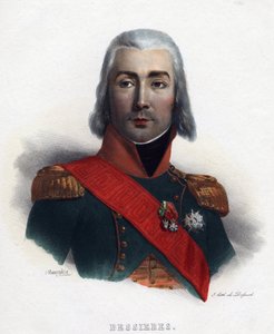 Retrat de Jean Baptiste (Jean-Baptiste) Bessieres (1768-1813), mariscal de França - Mauraisse, Charles Emile (1799-1852) - 1835 - Litografia, aquarel·la - 32x24 - Col·lecció privadafinès tekijältä Charles Emile Mauraisse